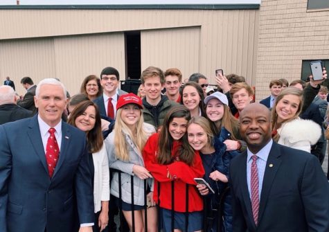 Some of our very own Skyhawks got to meet Vice President, Mike Pence, and senator Tim Scott. 