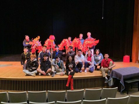Culture Club students after a successful Chinese New Year celebration.