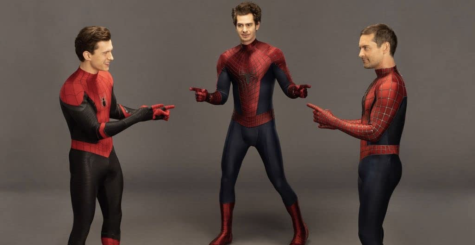 The three Spidermen come together and bring a beloved meme to life