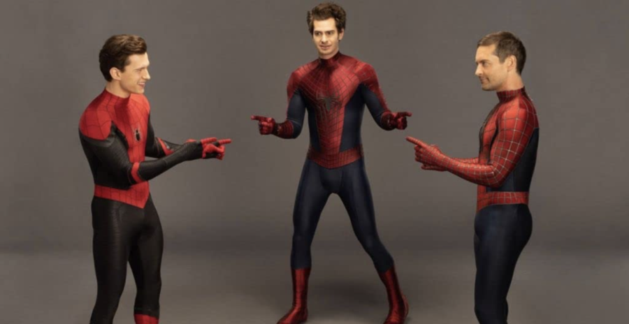 The+three+Spidermen+come+together+and+bring+a+beloved+meme+to+life